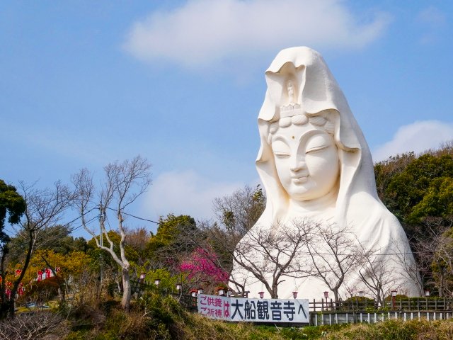 大船観音寺_駐車場